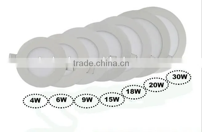 led panle light ROUND 15W 1200lm Ra>70 WITH LOW PRICE