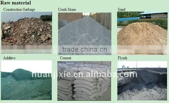 300T concrete paving stone making machine