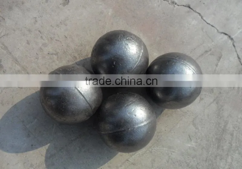 Forged and casting grinding steel ball 20mm-150mm/ ginding media ball price