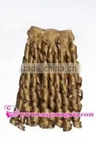 Synthetic 12" curly hair weaving, hair extension, afro curly hair for african