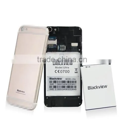 2016 Original Blackview Ultra A6 Mobile Phone MTK6582 Quad Core 1GB RAM 8GB ROM 4.7'' Back Touch 8.0MP camera 2200mAh cell Phone
