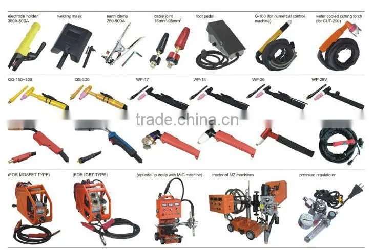 mosfet type ac dc tig 200p welding machine TIG-200P for sale