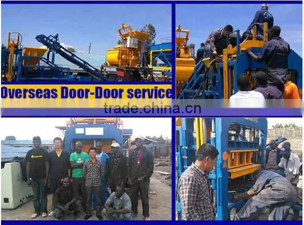 QT40-3A stable performance Factory price block making manufacturer brick block making machine selling