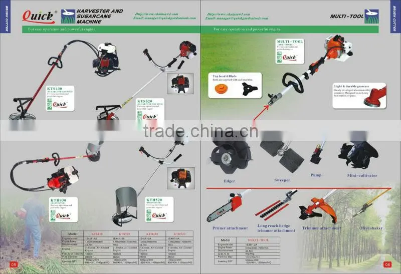 brush cutter pole chain saw