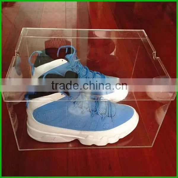Custom Super Solid Clear Acrylic Clear Transparent Shoe Box