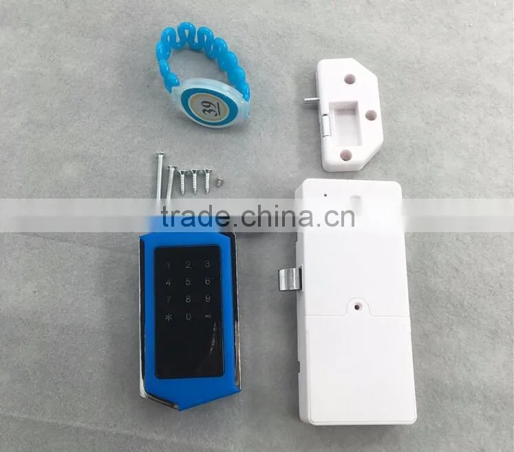 biometric lock opening hotel locks with Auto-rebound function