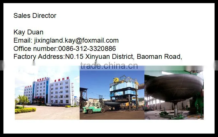 Large steel Cone pipe fittings for tank and vessel