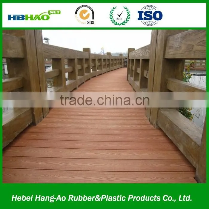 HL Quality Wood And Plastic Composite Hollow WPC Decking