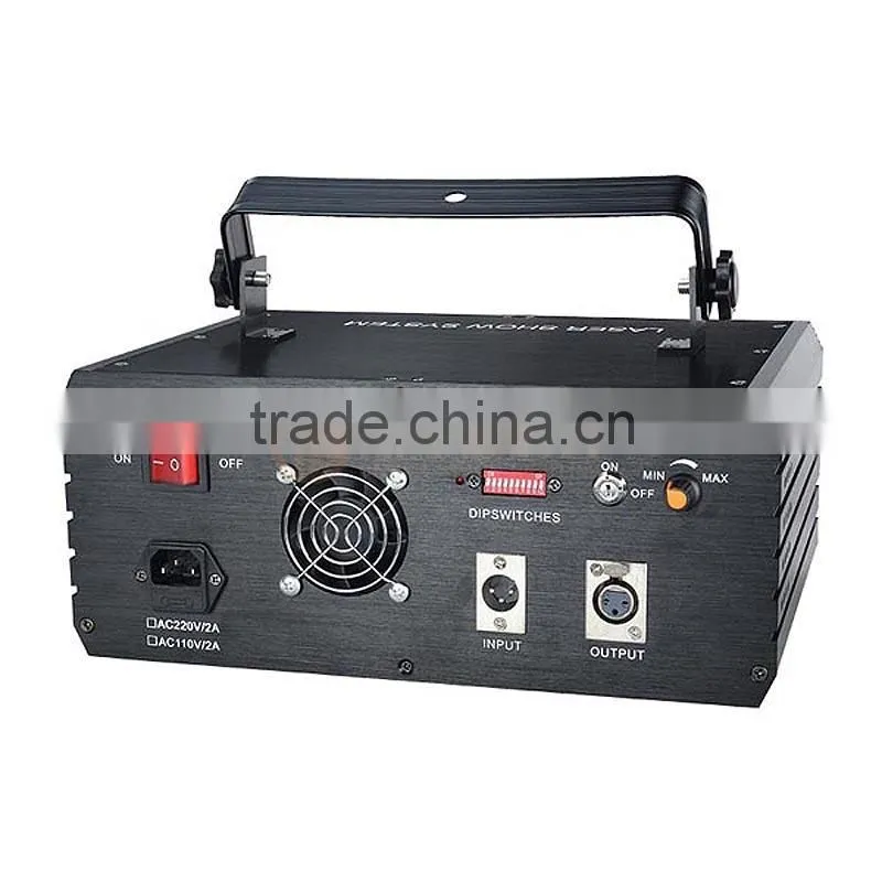 Full color eight effect stage laser light show special logo laser light