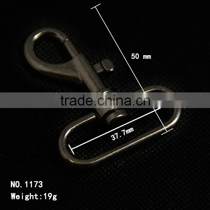 Fashion Metal small Push Gate Swivel Snap Hook (1173)