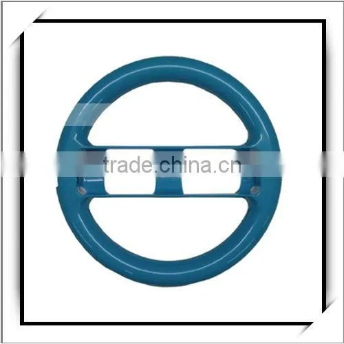 Video Game 360 Rotary Steering Wheel For Wii Black