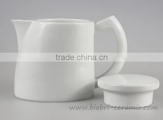 1000ml Antique Plain White Custom Printed Porcelain Ceramic Teapot Water Kettle With Mugs Cups Sets