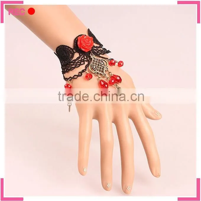 Bulk custom bracelet with plastic beads, for party bangles and bracelet jewelry