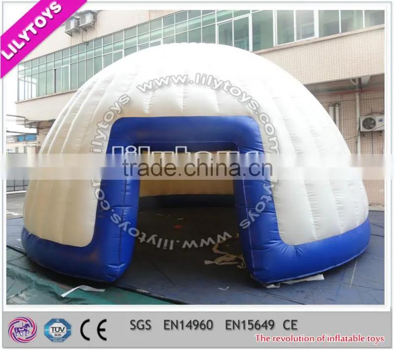 Durable portable hot sale waterproof inflatable dome tent