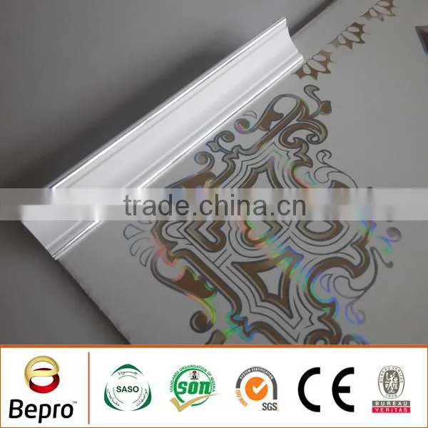 Hi quality pvc ceiling cornice widely used in Algeria
