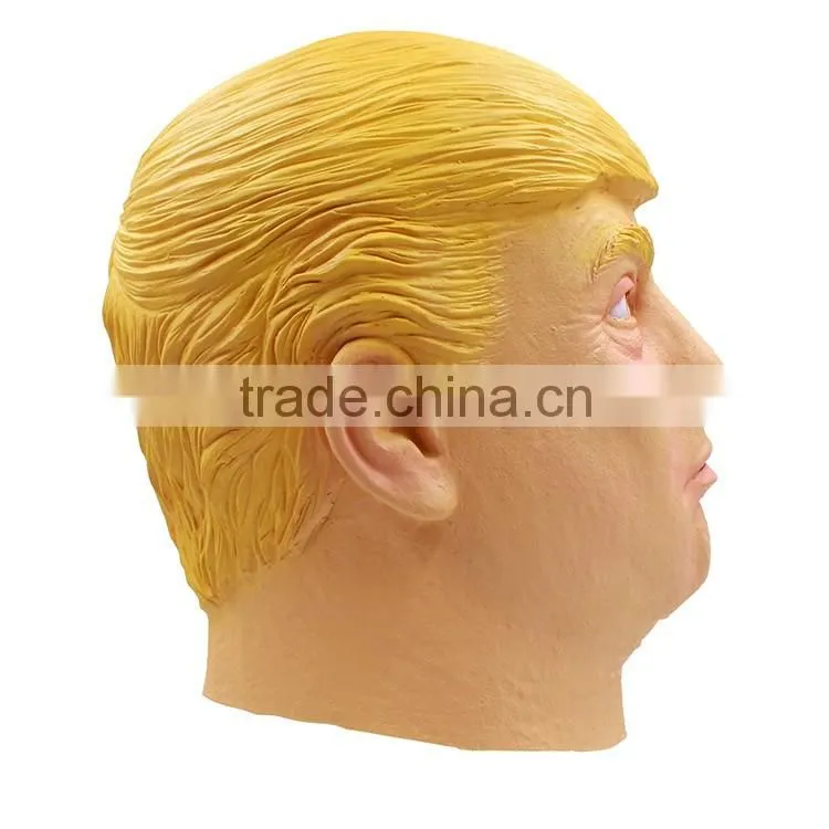 2016 Donald Trump Realistic Man Costume Face Crossdresser Latex Mask