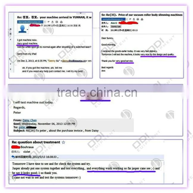 (OD-S10) CE ultrasonic rf vacuum lipo laser body slimming weight loss machine