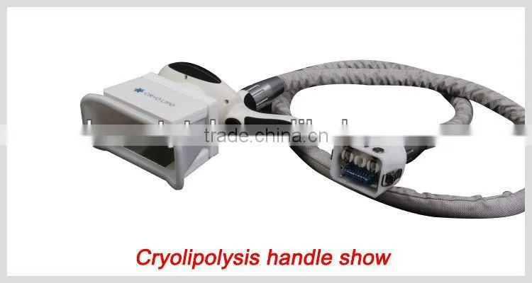 3 in1 high effective cryolipolysis liposuction vacuum laser treatment machine