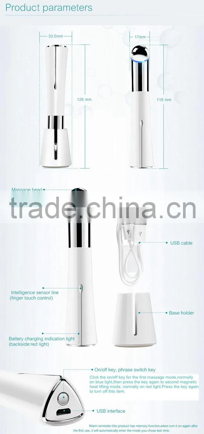 Electric Eye Care Massager for Remove Eye Wrinkle Eye Bag