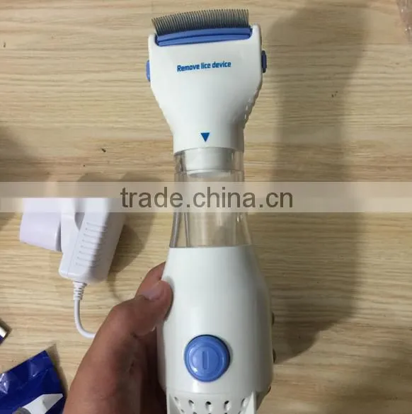2016 popular anti lice comb electric metal Removable metal pocket comb