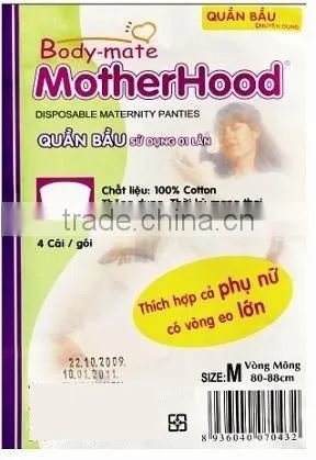 Vietnam Hot Selling Comfortable Disposable Maternity Panties