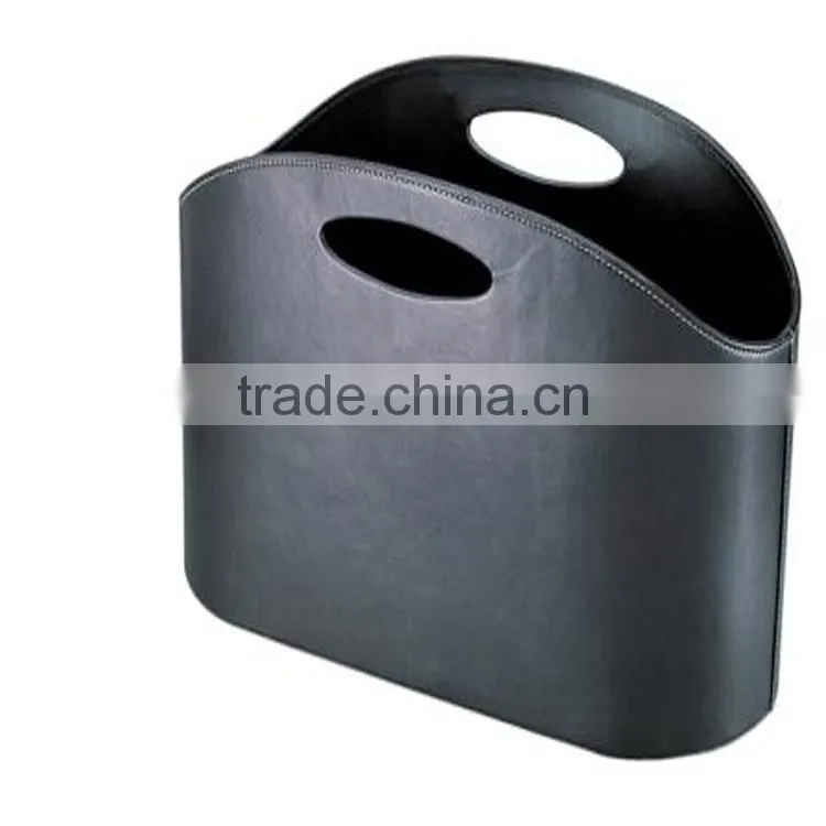 2013 hot sale foldalbe rectangular leather paper storage boxes