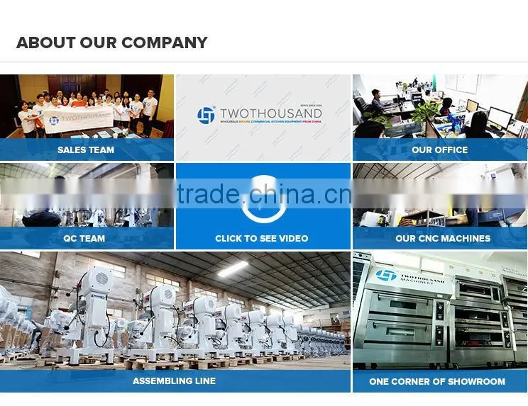 2016 Best 20 Liters CE Approved Gear Drive Planetary Food Mixer with Grinder