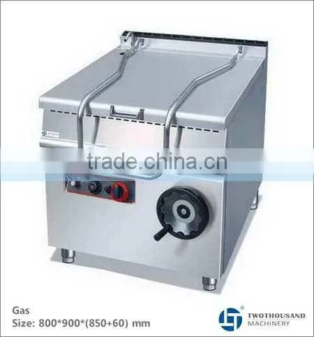 Gas Braising Pan - Tilted, 80 Liters, 81888 BTU, 140 KG, CE, TT-WE1324A