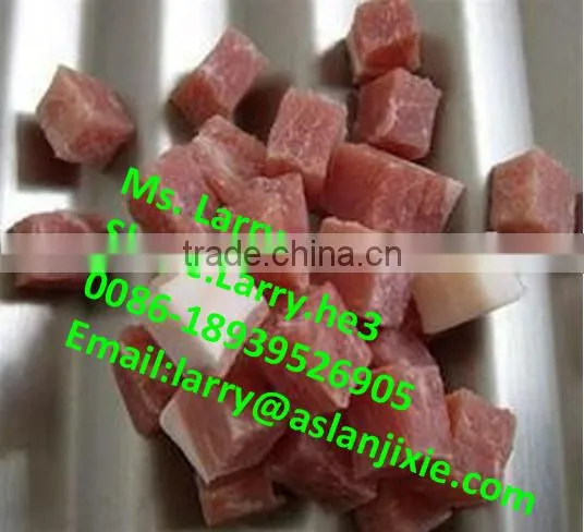 chicken breast cube cutter/chicken meat dicing machine