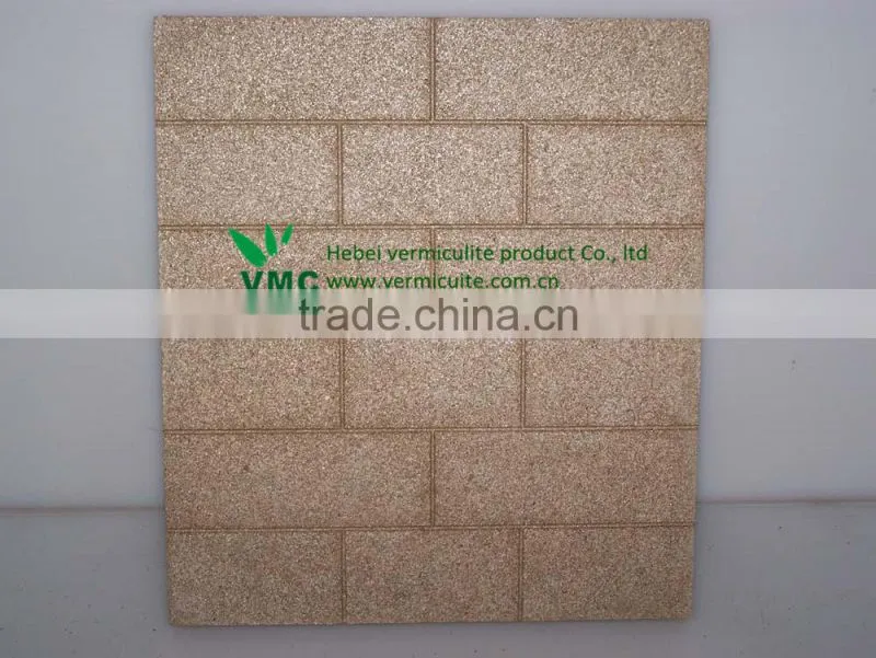 Insect resistant acoustic vermiculite panel
