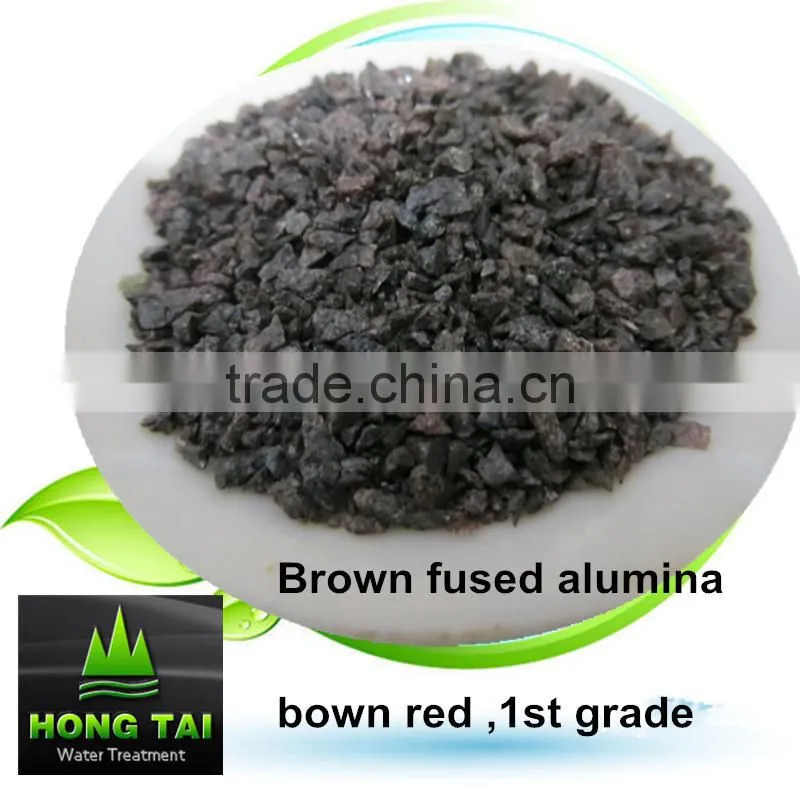 Hongtai 2014 new production 1st grade Brown fused alumina of sand blasting and grinding wheel/direct factory -favorable price