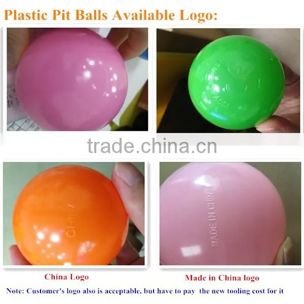 2017 New Crush Proof Heavy Duty CE EN71 High Quality Plastic Ball Pit Balls