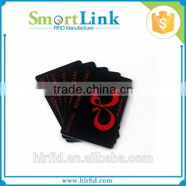 85.6*54mm plastic RFID hotel key card for access control