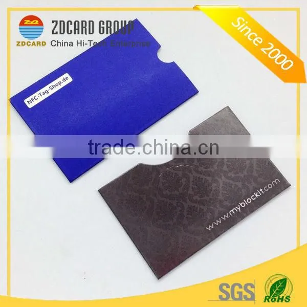 Colorful top quality metal card holder