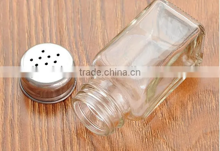 kitchen round glass sugar bowls ,spice jar