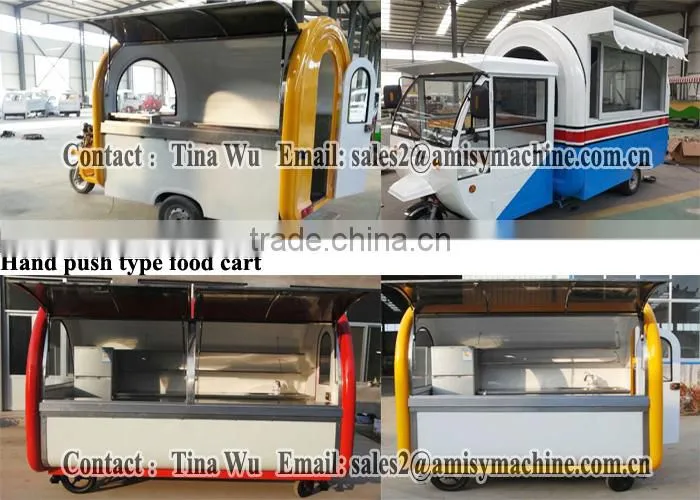 Hot sale hot dog cart with fryer