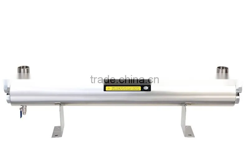 UV sterilizer 1GPM for 6 stage RO water treatment