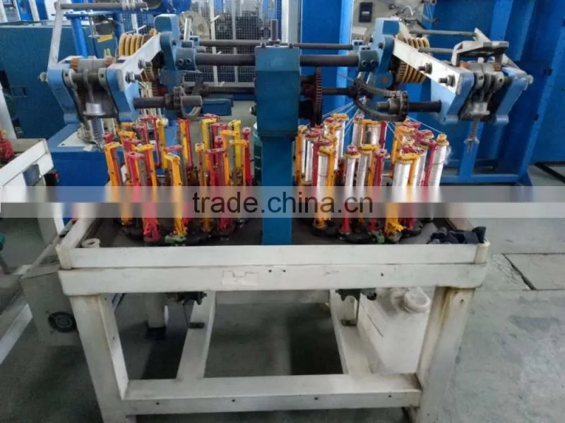 Rope braiding machine/diamond braided rope machine