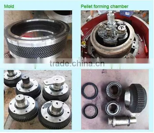 1.5t/h Output CE Approved Palm Wood Pellet Making Machine