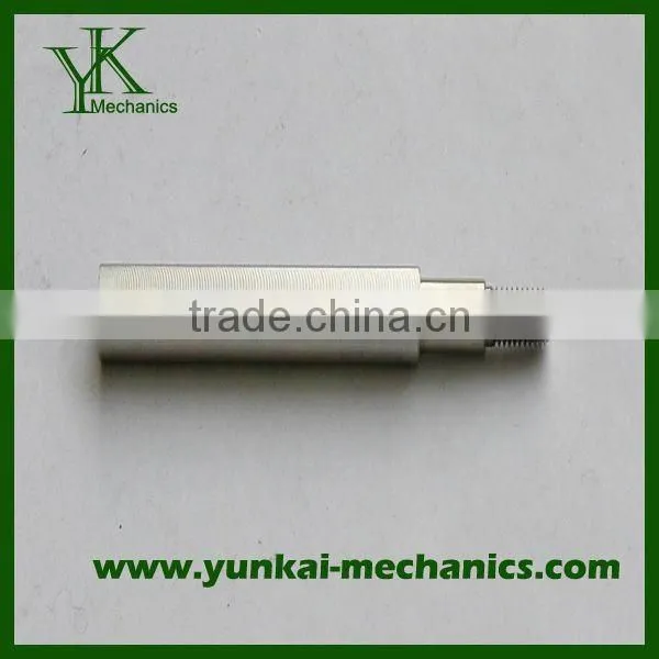 Precision customized brass gear, and lead screw, high precision cnc turning and cnc machining parts