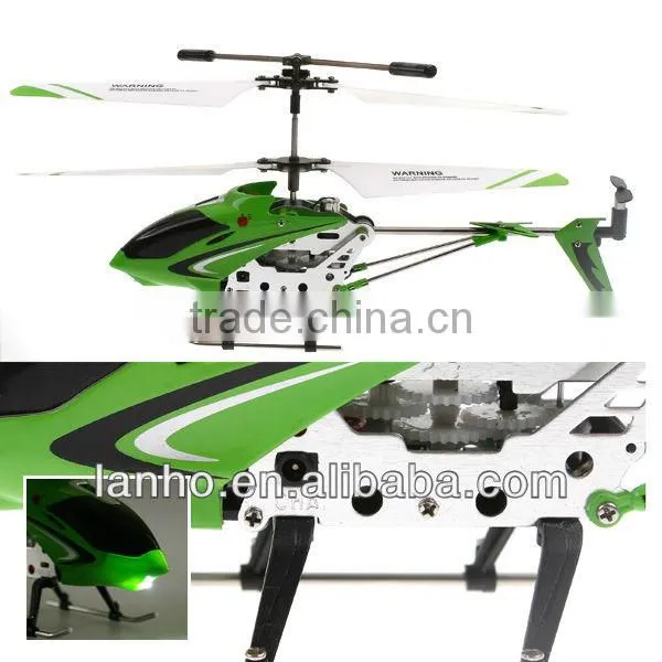 3 Channel RC i-Helicopter i-Heli with Gyro Remote Control Rotor Wing Green