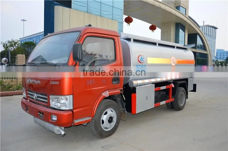 Famous brand new fuel truck capacity fuel tanker 4000L and 5000L