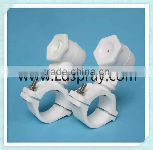 Plastic pp 3/4",1",1-1/2",2" SPJK clamp cleaning before plating nozzle