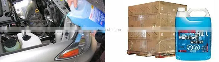 many liters PET bottle Windshield Washer Fluid for car