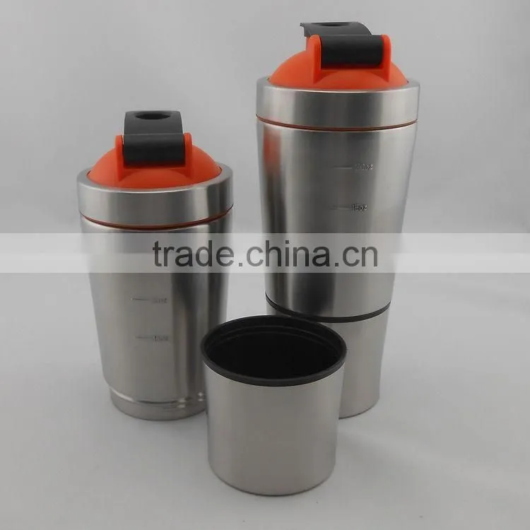 new style wholesale protein shaker & stainless steel protein shaker