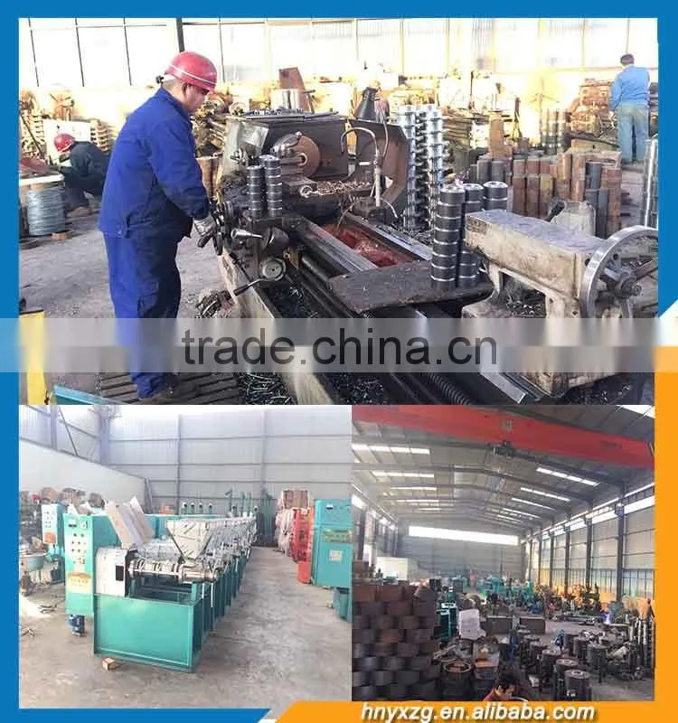 Excellent quality 6YL-100 125 hot oil press machine production line