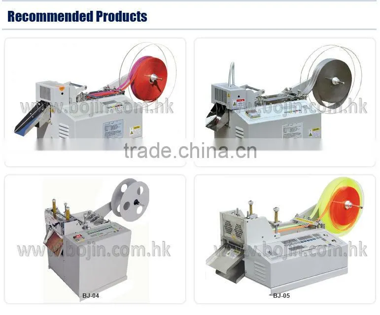 polyester satin ribbon cutting machine