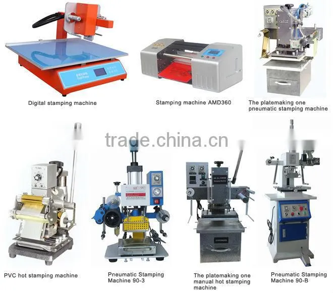 Pneumatic hot stamping machine