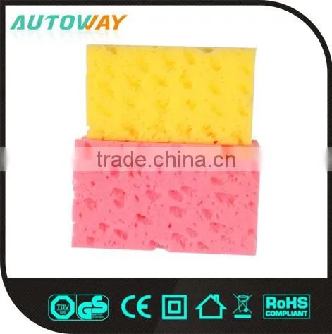 Excellent Quality Colorful car chamois sponge