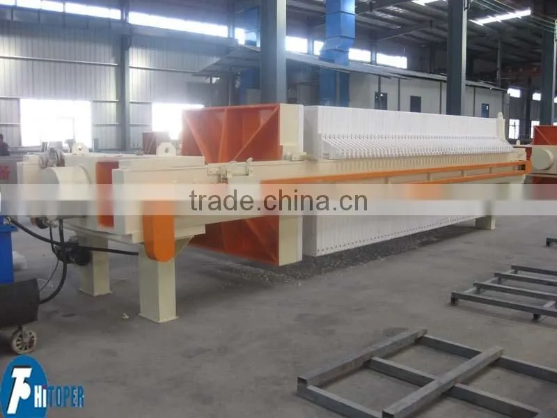 PP material high pressure filter plate with filter cloth sealed